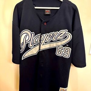 Dark Blue Playerz 69 Jersey